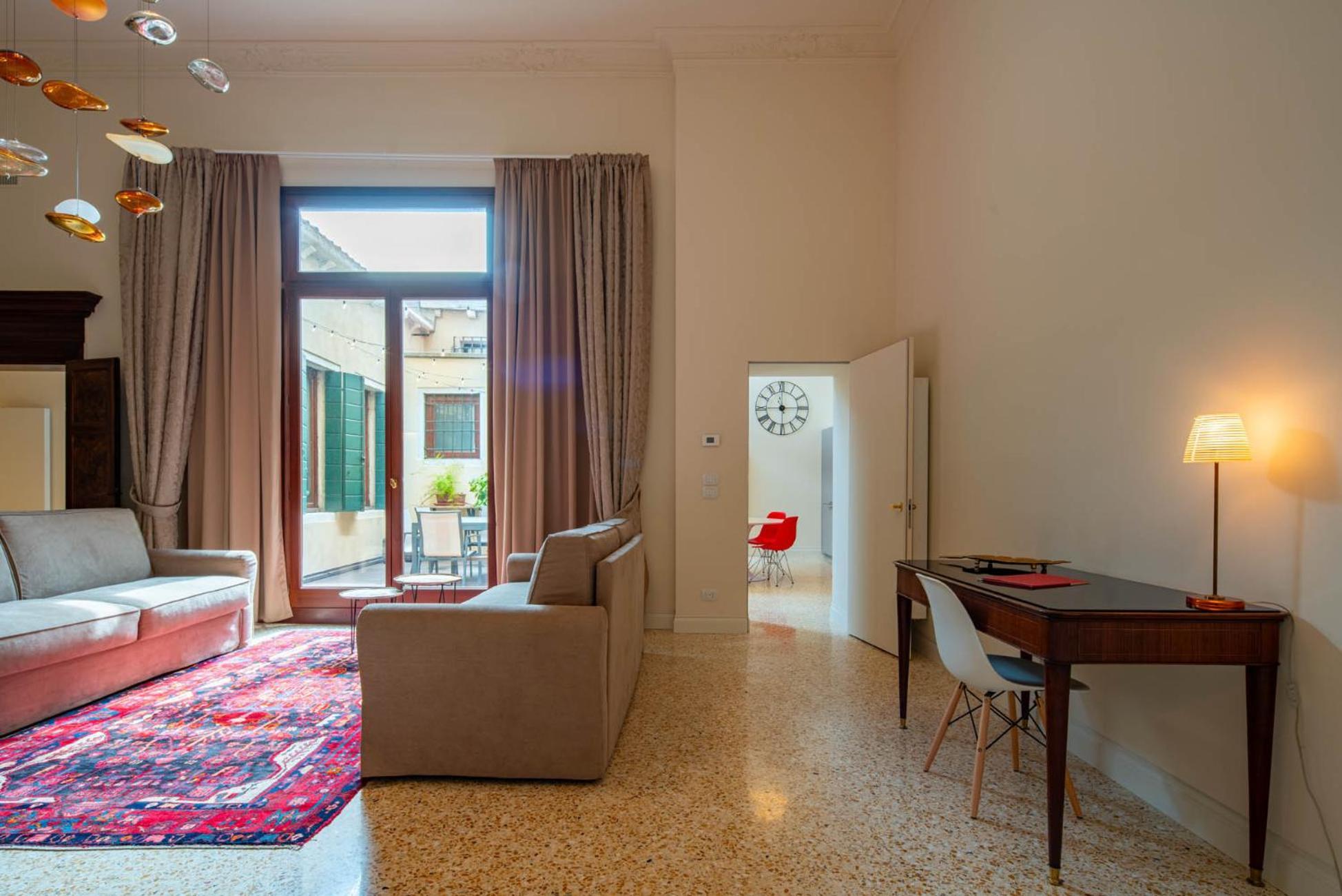 Ca' Longo Palace Damasco Venesia Bagian luar foto