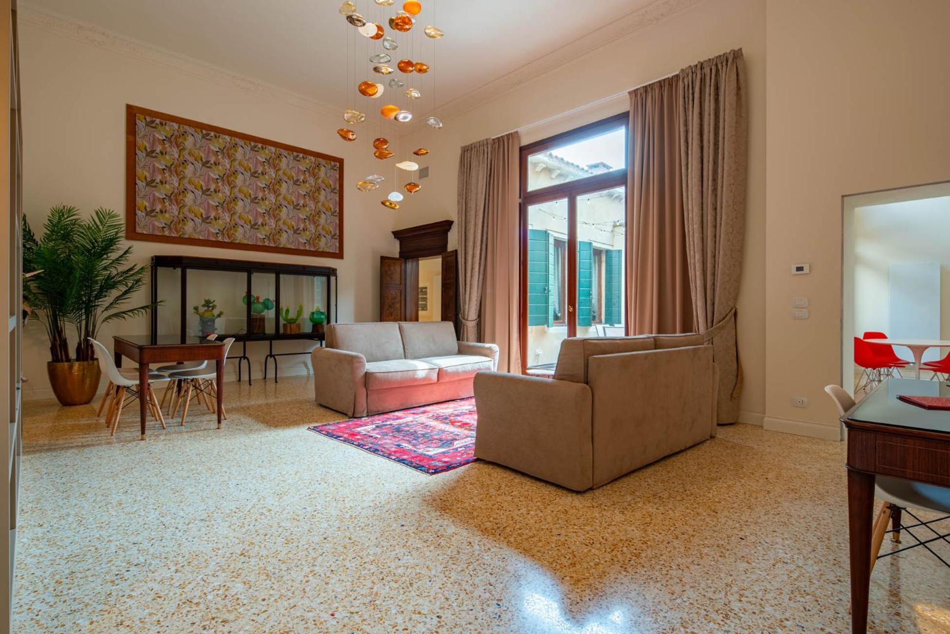 Ca' Longo Palace Damasco Venesia Bagian luar foto